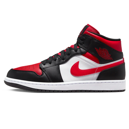 Air Jordan 1 Mid 'Black Fire Red'